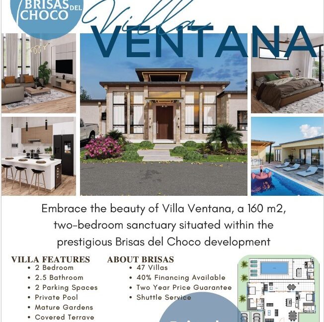 Villa Ventana 2 BR Info Flyer